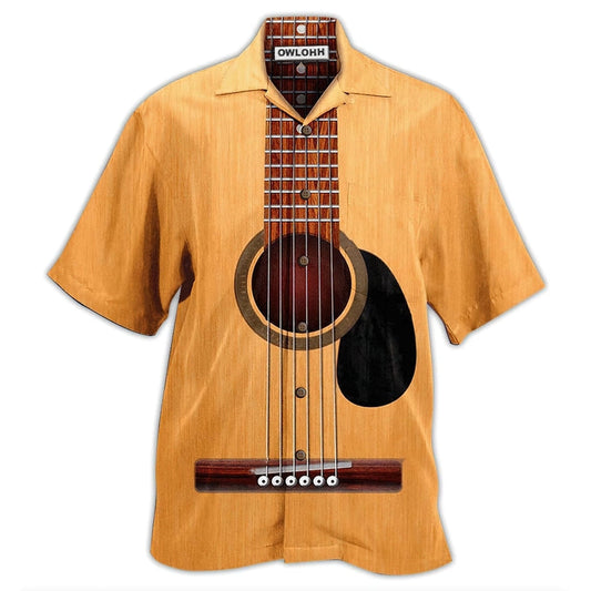 Hawaiian Shirt / Adults / S Guitar Basic Style - Hawaiian Shirt 