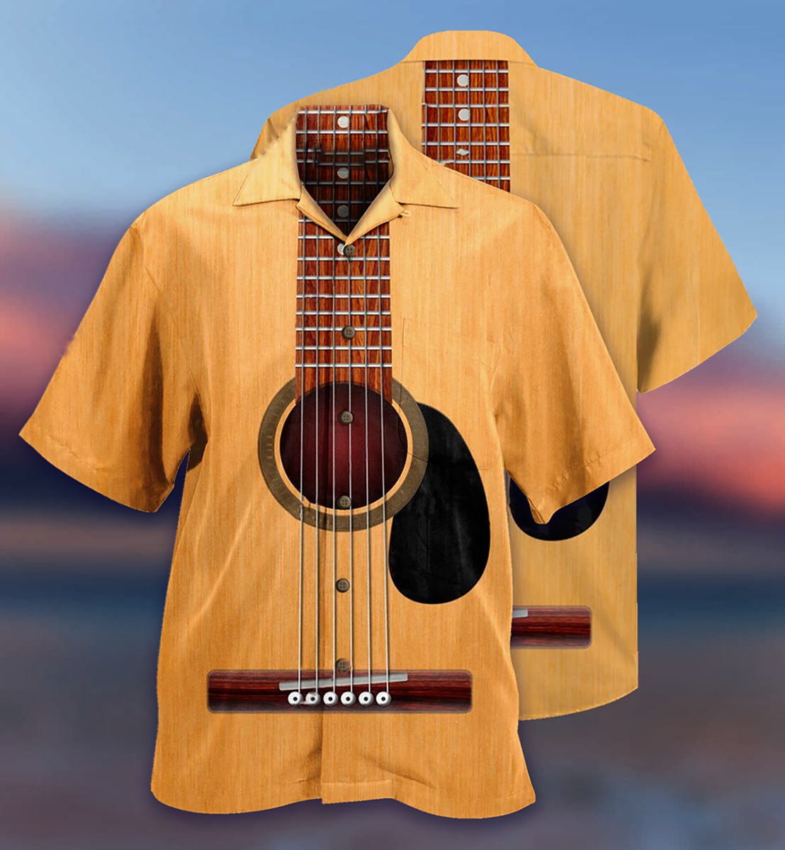 Guitar Basic Style - Hawaiian Shirt 