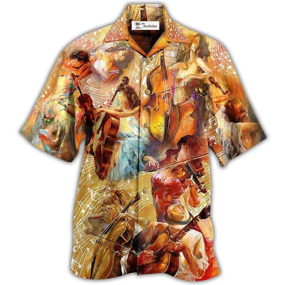 Hawaiian Shirt / Adults / S Music Is My Soul And My Speak - Hawaiian Shirt 