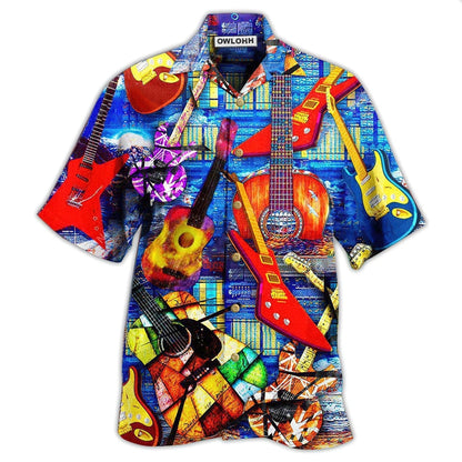 Hawaiian Shirt / Adults / S Guitar Life Is Full Of Choices And I Choose - Hawaiian Shirt 