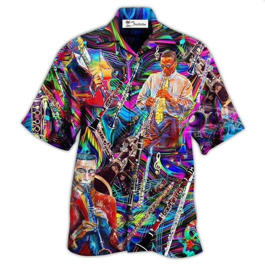 Hawaiian Shirt / Adults / S Flute Music Melodies In Your Breathe - Hawaiian Shirt 