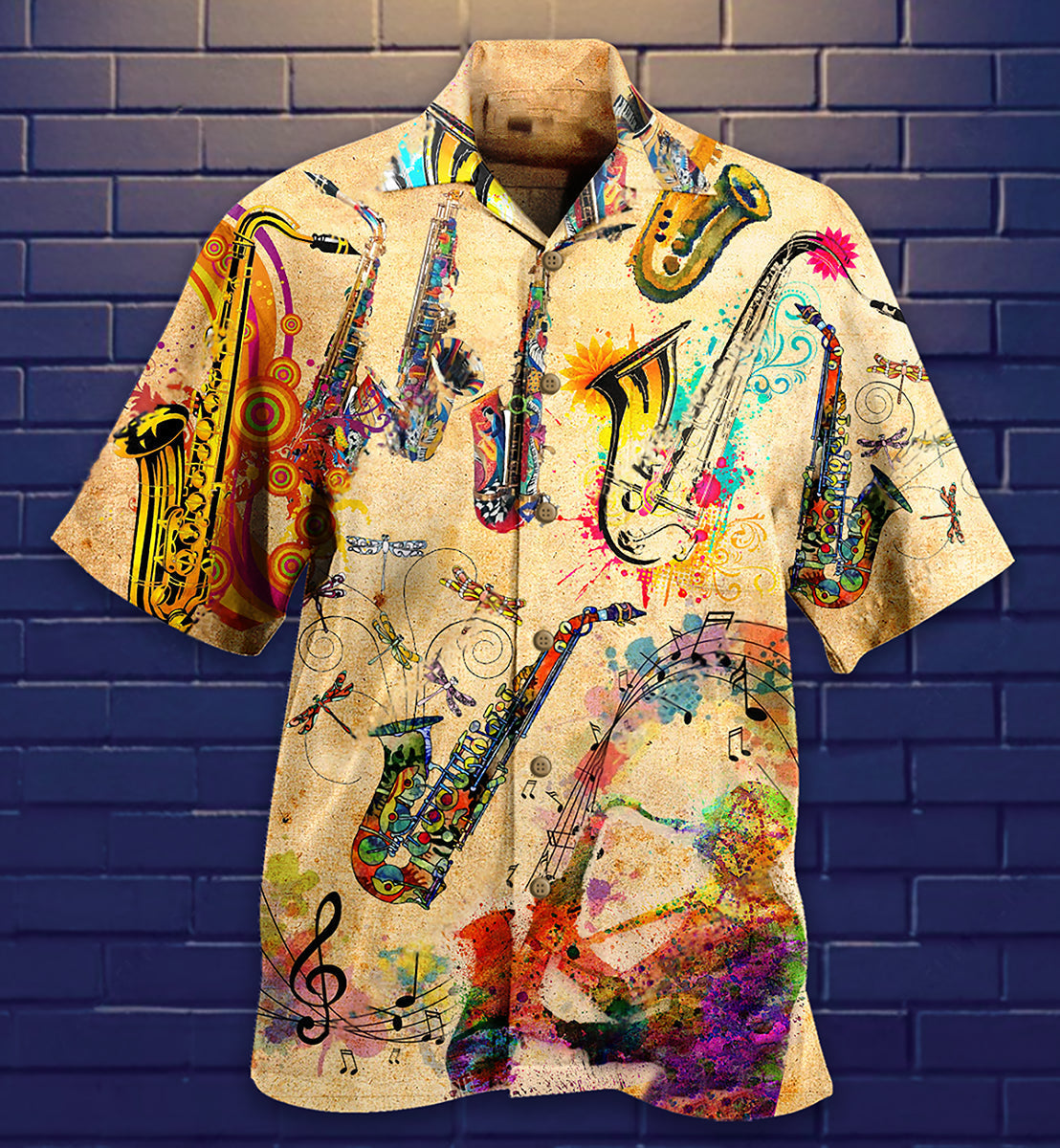 Saxophone Is My Beautiful Life - Hawaiian Shirt 