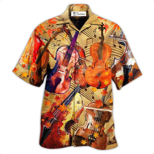 Hawaiian Shirt / Adults / S Violin Music Notes Can Change Your World - Hawaiian Shirt 