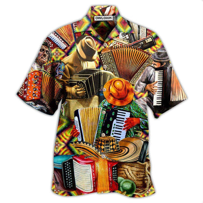 Hawaiian Shirt / Adults / S Accordion Music Where Words Failed Accordion Speaks - Hawaiian Shirt 