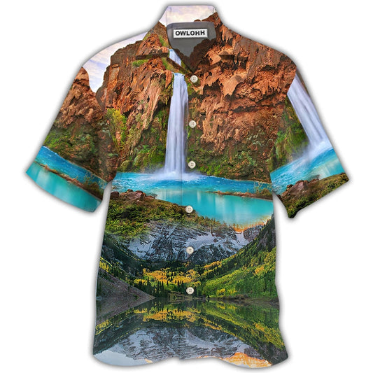 Hawaiian Shirt / Adults / S America National Parks US - Hawaiian Shirt 
