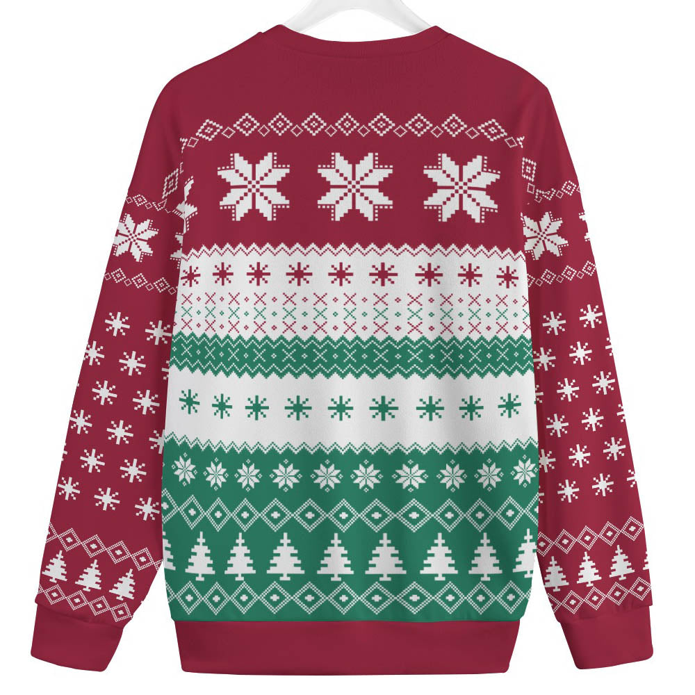 Naughty Christmas Cookies Inappropriate Plus Size Christmas Sweater