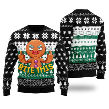 Naughty Cookies Men's Funny Ugly Christmas Sweater