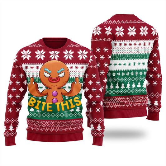 Naughty Cookies Men's Funny Ugly Christmas Sweater