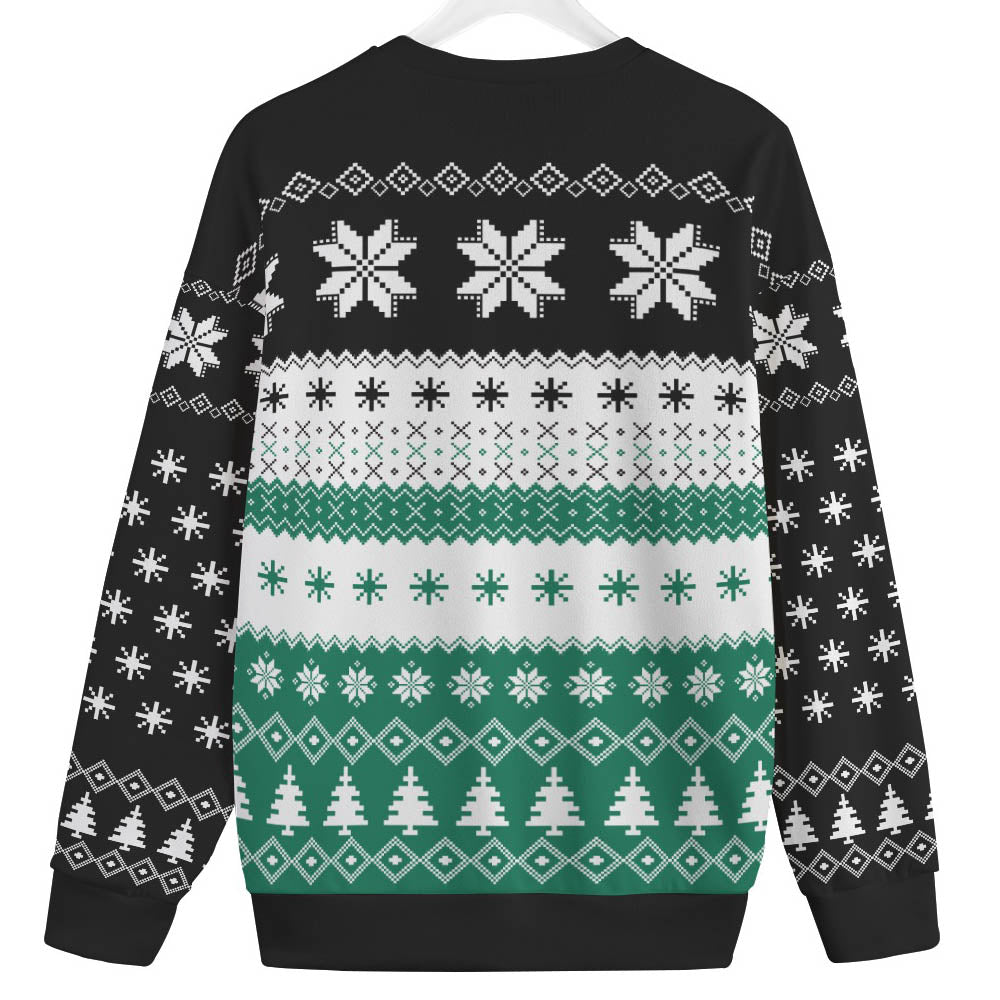 Naughty Cookies Men's Plus Size Christmas Sweater