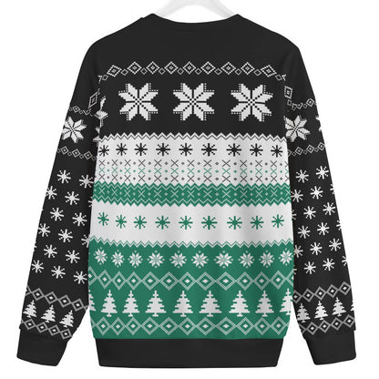 Naughty Cookies Men's Plus Size Christmas Sweater