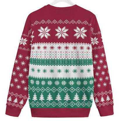 Naughty Cookies Men's Plus Size Christmas Sweater