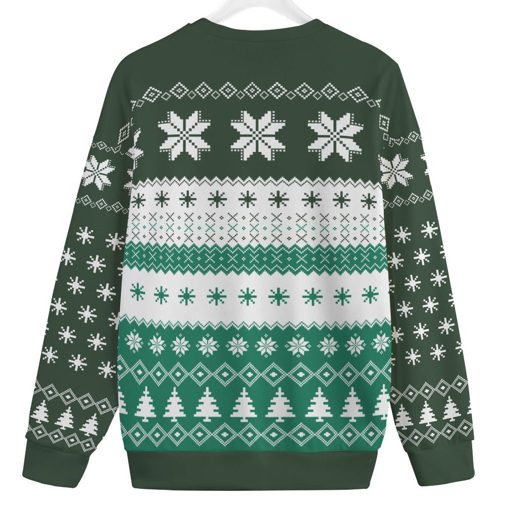 Naughty Cookies Men's Plus Size Christmas Sweater