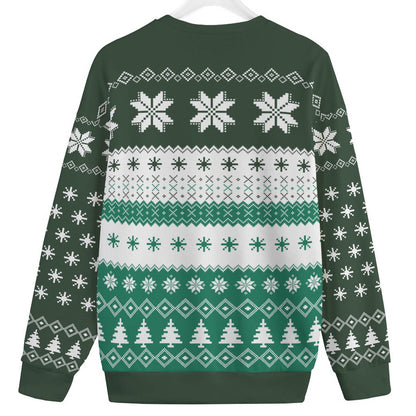 Naughty Cookies Men's Plus Size Christmas Sweater