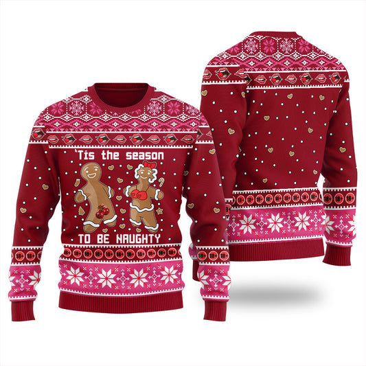 Naughty Cookies Men's Ugly Christmas Sweater