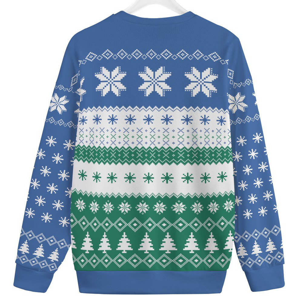 Naughty Cookies Womens Plus Ugly Christmas Sweater