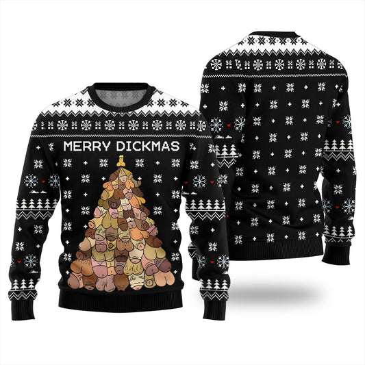 Naughty Funny Ugly Holiday Xmas Sweater