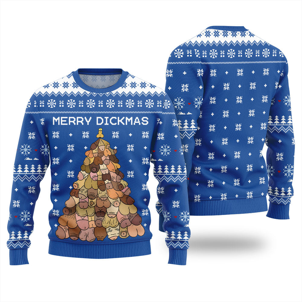 Naughty Funny Ugly Holiday Xmas Sweater