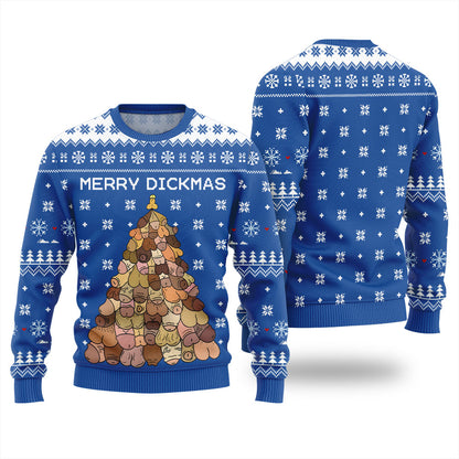 Naughty Funny Ugly Holiday Xmas Sweater