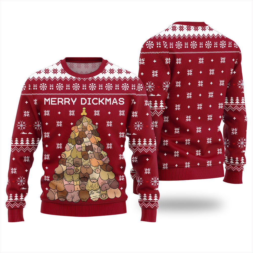 Naughty Funny Ugly Holiday Xmas Sweater