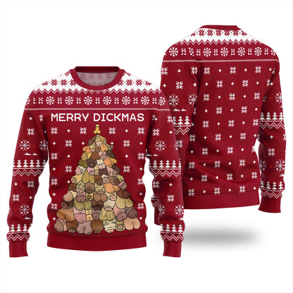 Naughty Funny Ugly Holiday Xmas Sweater