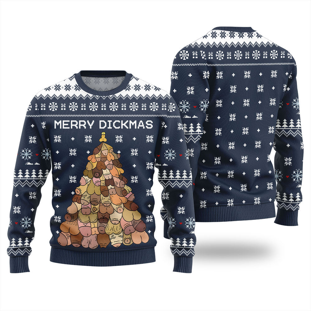 Naughty Funny Ugly Holiday Xmas Sweater