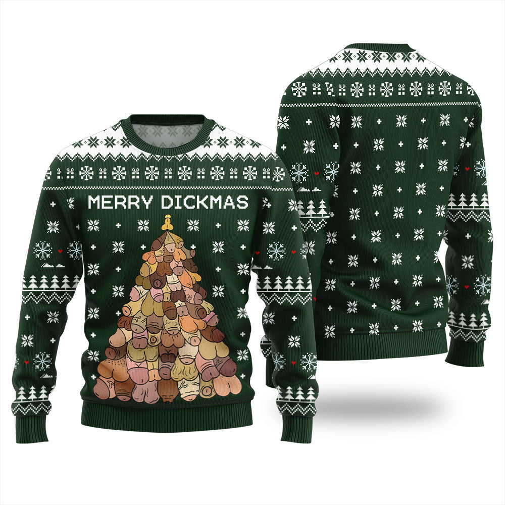 Naughty Funny Ugly Holiday Xmas Sweater
