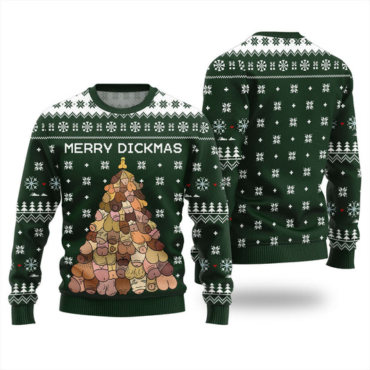 Naughty Funny Ugly Holiday Xmas Sweater