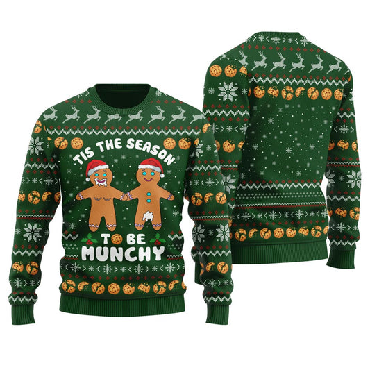 Naughty Gingerbread Ugly Christmas Sweater