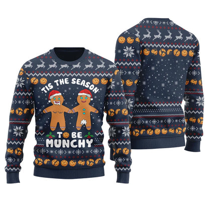 Naughty Gingerbread Ugly Christmas Sweater