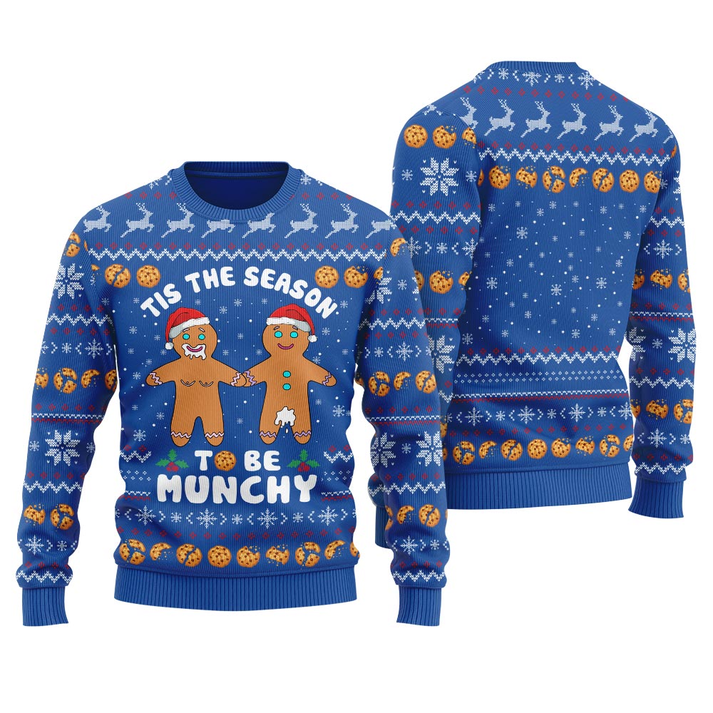 Naughty Gingerbread Ugly Christmas Sweater