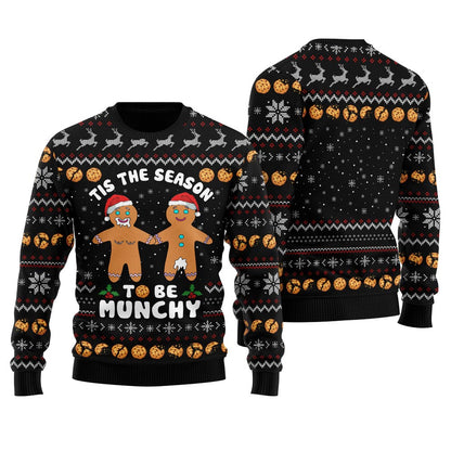 Naughty Gingerbread Ugly Christmas Sweater