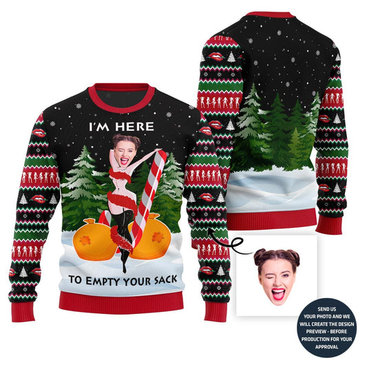 Naughty Girl Ugly Christmas Sweater