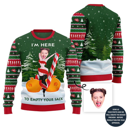 Naughty Girl Ugly Christmas Sweater