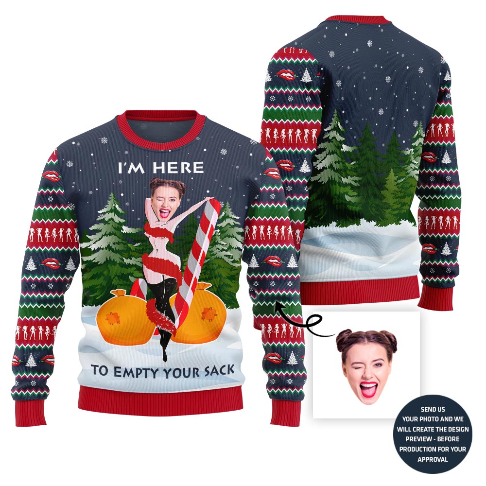 Naughty Girl Ugly Christmas Sweater
