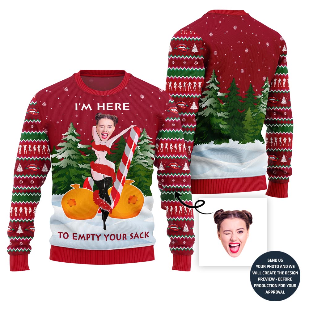 Naughty Girl Ugly Christmas Sweater