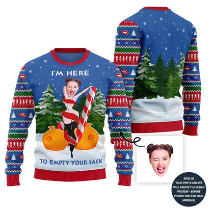 Naughty Girl Ugly Christmas Sweater