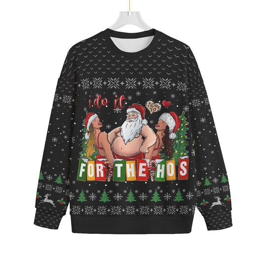 Naughty Santa Plus Size Ugly Christmas Sweater
