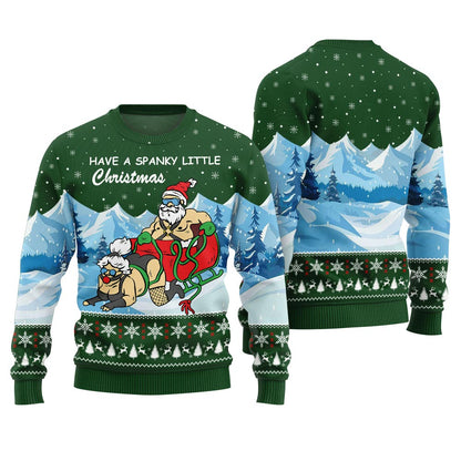 Naughty Santa Ugly Holiday Sweater