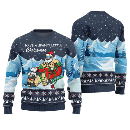 Naughty Santa Ugly Holiday Sweater