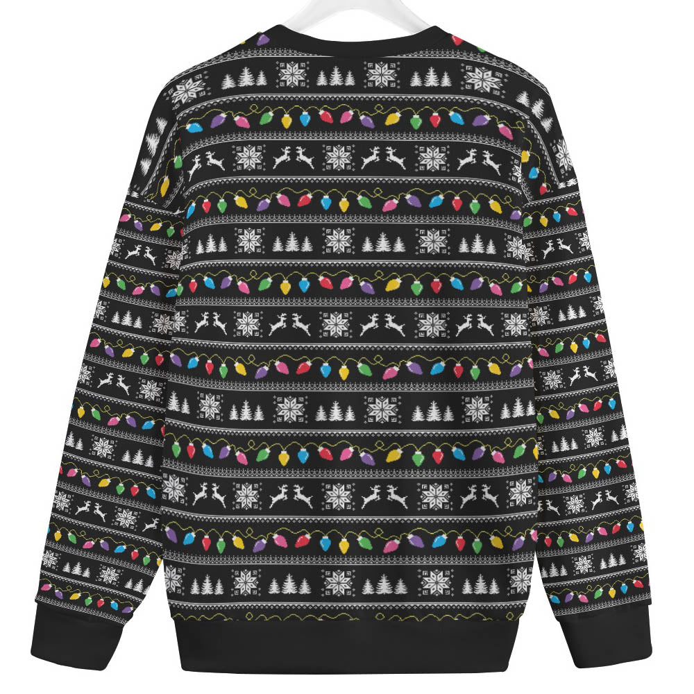 Naughty Shades Of Santa Plus Size Christmas Sweater