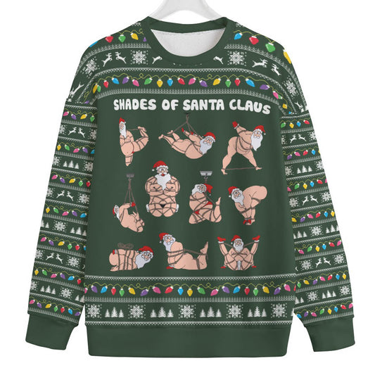 Naughty Shades Of Santa Plus Size Christmas Sweater