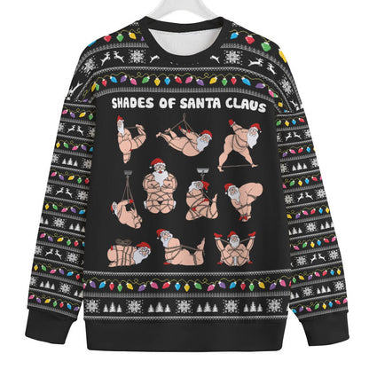 Naughty Shades Of Santa Plus Size Christmas Sweater