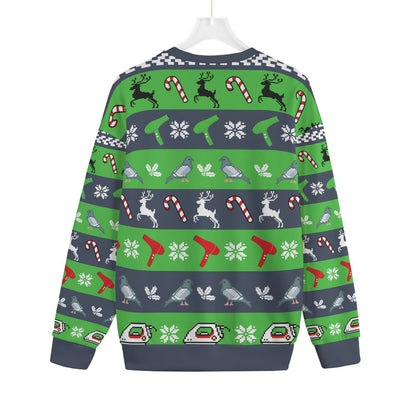 Naughty Ya Filthy Animal Men's Plus Size Christmas Sweater