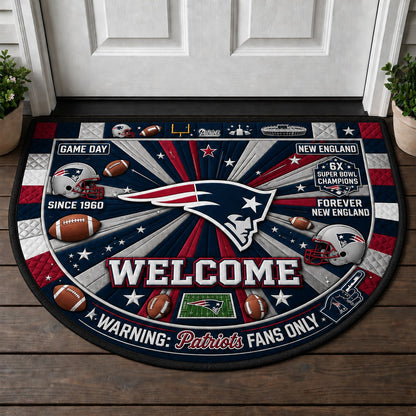 Football All Teams Custom Premium Welcome Mat – Personalized Doormat