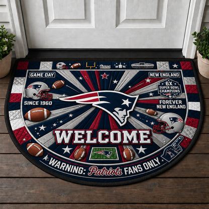 Football All Teams Custom Premium Welcome Mat – Personalized Doormat