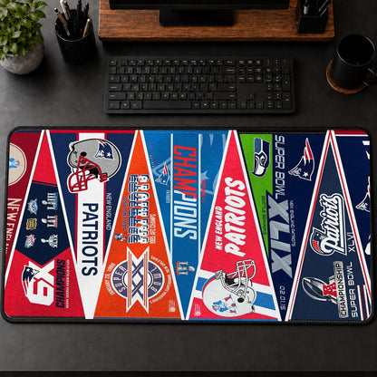 All Football Teams Vintage Anniversary For Fans Desk Mat Mouse Pad Trending - 5to9vibe