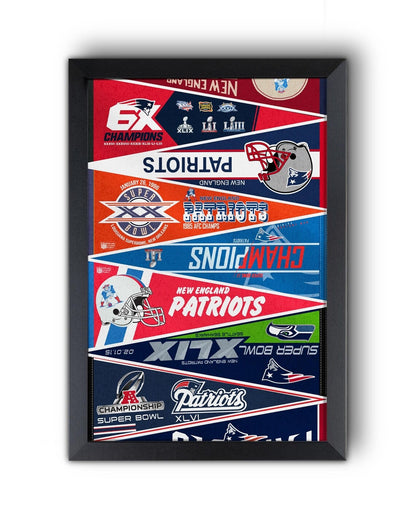 All Football Teams Vintage Anniversary For Fans No Frame Vertical Poster - 5to9vibe