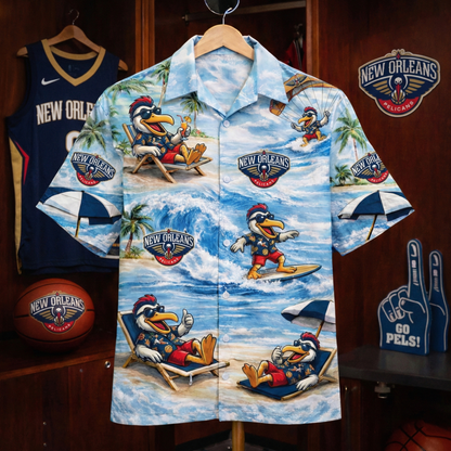 All Basketball Teams Mascot Beach Viber Unisex Hawaiian Shirt For Men & Women