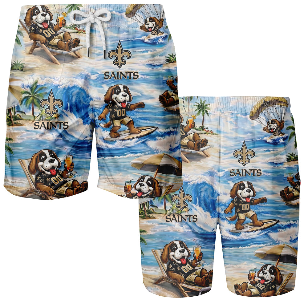 Camisa hawaiana unisex NOS Football Mascot Beach Viber para hombres y mujeres