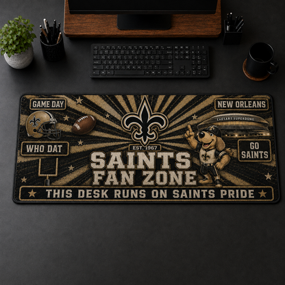 All Football Teams Fans Zone Desk Mat Mouse Pad Plus Size Trending - 5to9vibe